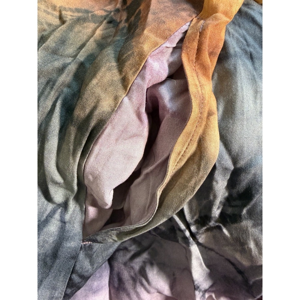Johnny Was CALMÉ Dress‎ Midi SZ Small Art to Wear Tie Dye Lagenlook Boho Resort - Picture 11 of 12